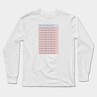 Kudos Long Sleeve T-Shirt